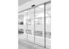Glass Door Operators with Sensor Sliding Mechanism