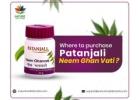 Where to Purchase Patanjali Neem Ghan Vati