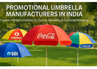 Most Reliable Promotional Umbrella Manufacturers in India