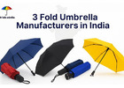 Most Famous 3 Fold Umbrella Manufacturers in India