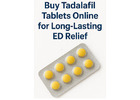 Buy Tadalafil Tablets Online for Long-Lasting ED Relief