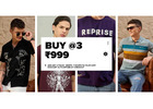 Reprise Among the Best Online Shopping Sites for Men's Clothing in India