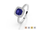 Designer Range of Blue Sapphire Rings in UK
