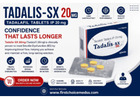 Buy Tadalis SX 20 mg Tablets Online, Tadalafil dosage