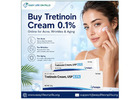 Buy Tretinoin Cream 0.1% - Online for Acne, Wrinkles & Aging