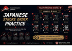 Japanese stroke order practice