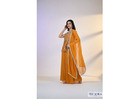 yellow peplum kurti