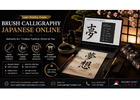 brush calligraphy Japanese online