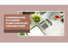 Confirmation Statement Filing Checklist for Directors!