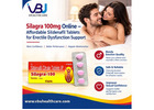 Silagra 100mg Online – Affordable Sildenafil Tablets for Erectile Dysfunction Support