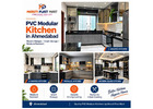 PVC Modular Kitchen in Ahmedabad | Waterproof Cabinets