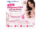 Order Pregnancy Card One-Step HCG Test for Home Pregnancy Testing