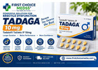 Buy Tadaga 10mg dosage Online, Tadalafil tablets
