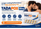 Buy Tadapox 80mg Dosage Online, Tadalafil and Dapoxetine