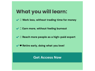 earn more, without feeling burnout